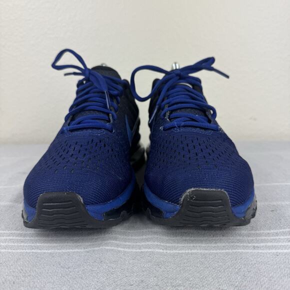 Nike Air Max 2017 Athletic Running Shoes Deep Royal Blue Hyper Cobalt M 7/W 8.5 main image 8